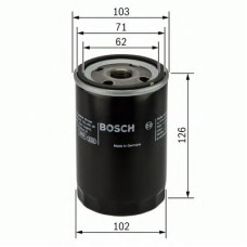 Масляний фільтр BOSCH 0 986 452 066