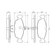 Комплект гальмівних колодок, дискове гальмо BOSCH 0 986 460 938
