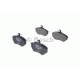 Комплект гальмівних колодок, дискове гальмо BOSCH 0 986 460 943