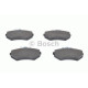 Комплект гальмівних колодок, дискове гальмо BOSCH 0 986 460 943