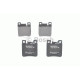 Комплект гальмівних колодок, дискове гальмо BOSCH 0 986 460 965