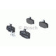 Комплект гальмівних колодок, дискове гальмо BOSCH 0 986 460 993
