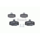 Комплект гальмівних колодок, дискове гальмо BOSCH 0 986 460 993