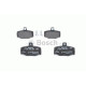 Комплект гальмівних колодок, дискове гальмо BOSCH 0 986 460 993