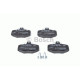 Комплект гальмівних колодок, дискове гальмо BOSCH 0 986 460 993