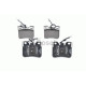 Комплект гальмівних колодок, дискове гальмо BOSCH 0 986 461 130
