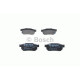 Комплект гальмівних колодок, дискове гальмо BOSCH 0 986 461 131