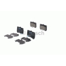 Комплект гальмівних колодок, дискове гальмо BOSCH 0 986 461 141
