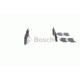 Комплект гальмівних колодок, дискове гальмо BOSCH 0 986 461 141