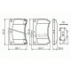 Комплект гальмівних колодок, дискове гальмо BOSCH 0 986 461 141