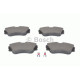 Комплект гальмівних колодок, дискове гальмо BOSCH 0 986 461 753