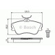 Комплект гальмівних колодок, дискове гальмо BOSCH 0 986 461 753