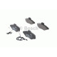 Комплект гальмівних колодок, дискове гальмо BOSCH 0 986 461 757