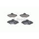 Комплект гальмівних колодок, дискове гальмо BOSCH 0 986 461 757