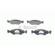 Комплект гальмівних колодок, дискове гальмо BOSCH 0 986 466 402