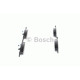 Комплект гальмівних колодок, дискове гальмо BOSCH 0 986 466 402