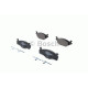 Комплект гальмівних колодок, дискове гальмо BOSCH 0 986 468 871