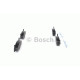 Комплект гальмівних колодок, дискове гальмо BOSCH 0 986 468 873