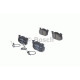 Комплект гальмівних колодок, дискове гальмо BOSCH 0 986 469 860