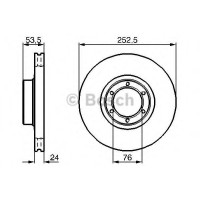 Гальмівний диск BOSCH 0 986 478 113