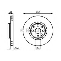 Гальмівний диск BOSCH 0 986 478 535