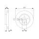 Гальмівний диск BOSCH 0 986 479 287