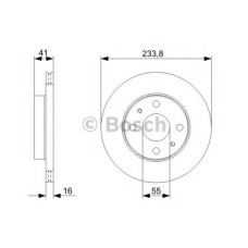 Гальмівний диск BOSCH 0 986 479 352