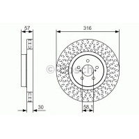 Гальмівний диск BOSCH 0 986 479 A81