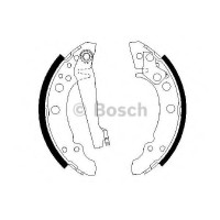 Комплект гальмівних колодок BOSCH 0 986 487 002