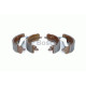 Комплект гальмівних колодок BOSCH 0 986 487 270
