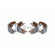Комплект гальмівних колодок BOSCH 0 986 487 270