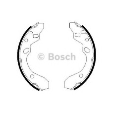 Комплект гальмівних колодок BOSCH 0 986 487 417