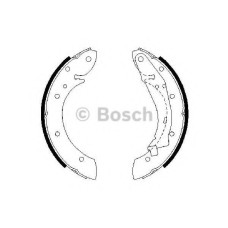 Комплект гальмівних колодок BOSCH 0 986 487 552