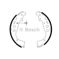 Комплект гальмівних колодок BOSCH 0 986 487 589
