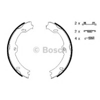 Комплект гальмівних колодок, стоянкова гальмівна система BOSCH 0 986 487 666