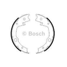 Комплект гальмівних колодок, стоянкова гальмівна система BOSCH 0 986 487 679