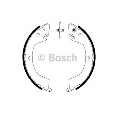 Комплект гальмівних колодок BOSCH 0 986 487 684