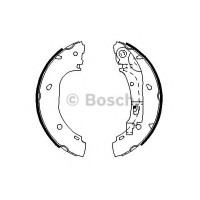 Комплект гальмівних колодок BOSCH 0 986 487 701