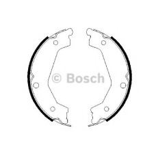 Комплект гальмівних колодок, стоянкова гальмівна система BOSCH 0 986 487 708