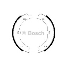 Комплект гальмівних колодок, стоянкова гальмівна система BOSCH 0 986 487 718