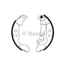 Комплект гальмівних колодок BOSCH 0 986 487 754