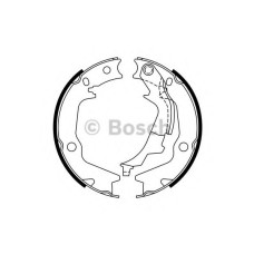 Комплект гальмівних колодок, стоянкова гальмівна система BOSCH 0 986 487 769