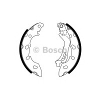 Комплект гальмівних колодок BOSCH 0 986 487 772