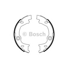 Комплект гальмівних колодок, стоянкова гальмівна система BOSCH 0 986 487 777