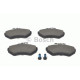 Комплект гальмівних колодок, дискове гальмо BOSCH 0 986 494 010