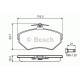 Комплект гальмівних колодок, дискове гальмо BOSCH 0 986 494 010
