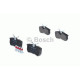Комплект гальмівних колодок, дискове гальмо BOSCH 0 986 494 011