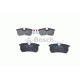 Комплект гальмівних колодок, дискове гальмо BOSCH 0 986 494 011
