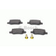 Комплект гальмівних колодок, дискове гальмо BOSCH 0 986 494 023