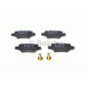 Комплект гальмівних колодок, дискове гальмо BOSCH 0 986 494 023